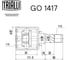 ШРУС внутренний левый для автомобилей X-Trail T31 MT TRIALLI GO 1417 3
