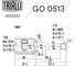 ШРУС внутренний левый для автомобилей Aveo T300 1.6i AT TRIALLI GO 0513 3