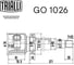 ШРУС внутренний правый для автомобилей Focus II 1.6Ti MT TRIALLI GO 1026 3