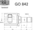 ШРУС внутренний для автомобилей Vesta TRIALLI GO 842 2