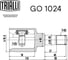 ШРУС внутренний левый для автомобилей Focus II 2.0i AT TRIALLI GO 1024 3