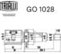 ШРУС внутренний правый для автомобилей Focus II 2.0i AT TRIALLI GO 1028 3