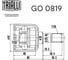 ШРУС внутренний задний для автомобилей Hyundai Tucson /Santa Fe /Kia Sorento TRIALLI GO 0819 3