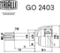 ШРУС наружный для автомобилей Grand Vitara I TRIALLI GO 2403 3