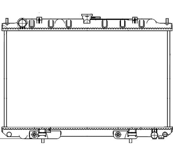 Радиатор охлаждения для автомобилей Maxima V 2.0i/3.0i LUZAR LRc 1428 1