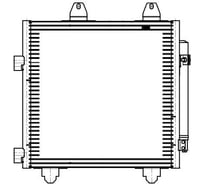 Радиатор кондиционера для автомобилей 107 /C1 /Aygo LUZAR LRAC 2017