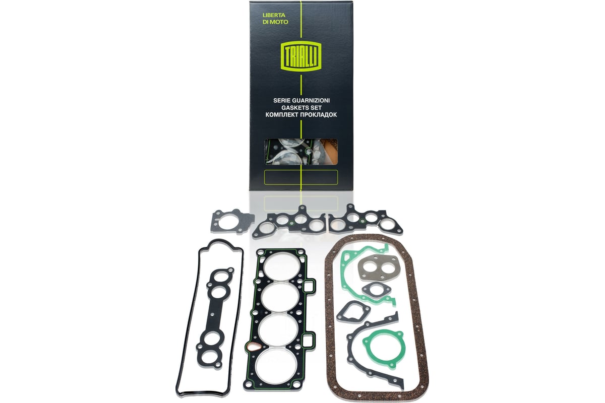 Комплект прокладок двигателя TRIALLI для автомобилей Лада 2110 GZ 101 7022  - выгодная цена, отзывы, характеристики, фото - купить в Москве и РФ
