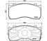 Колодки тормозные дисковые для автомобилей ГАЗ 33104, MAN, Mercedes с монтажным комплектом TRIALLI PFT 29115 1