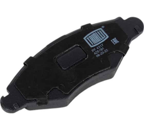 Колодки тормозные для автомобилей Peugeot 206 / 306 дисковые передние TRIALLI PF 4317