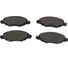 Колодки тормозные для автомобилей Peugeot 206 / 306 дисковые передние TRIALLI PF 4317 2