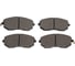 Колодки тормозные дисковые передние для автомобилей Subaru Forester TRIALLI PF 2201 1