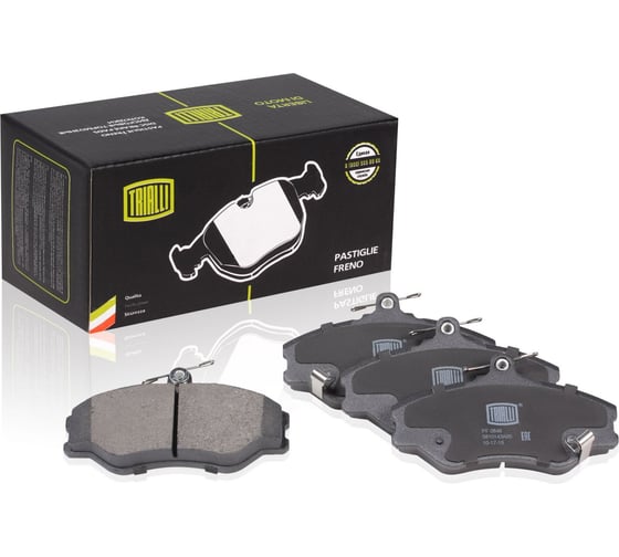 Колодки тормозные для автомобилей Hyundai Porter II дисковые передние TRIALLI PF 0848 1