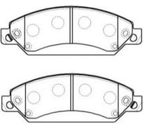 Колодки тормозные дисковые передние для автомобилей Chevrolet Tahoe / / Cadillac Escalade TRIALLI PF 4396