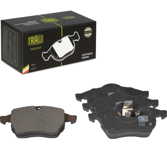 Колодки тормозные для автомобилей Opel Vectra B дисковые передние TRIALLI PF 4312 1