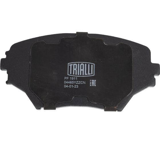 Колодки тормозные дисковые передние для автомобилей Toyota RAV4 TRIALLI PF 1911
