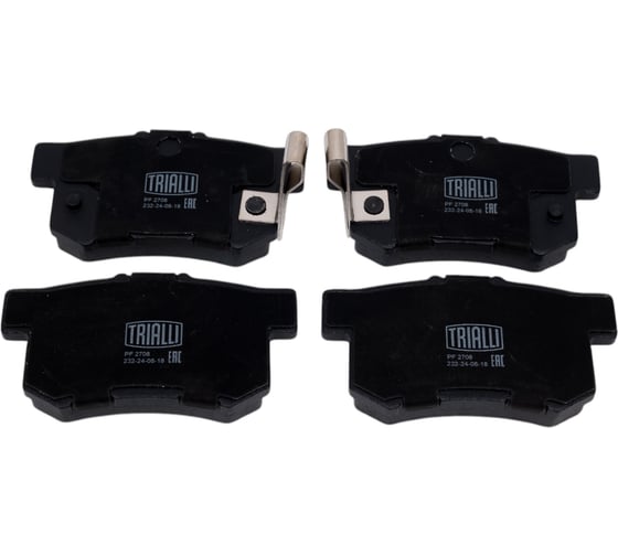 Колодки тормозные дисковые задние для автомобиля HAVAL H6 TRIALLI PF 2708