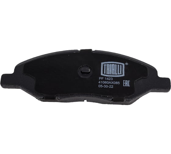 Колодки тормозные для автомобилей Nissan Tiida / Note дисковые передние TRIALLI PF 1423