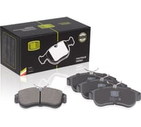 Колодки тормозные дисковые передние для автомобилей Nissan Almera N16 без ABS TRIALLI PF 1414