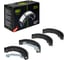 Колодки тормозные для автомобилей Toyota Yaris барабанные TRIALLI GF 4566 1