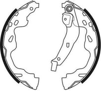 Колодки тормозные для автомобилей Toyota Yaris /Suzuki Splash /Swift барабанные TRIALLI GF 4403