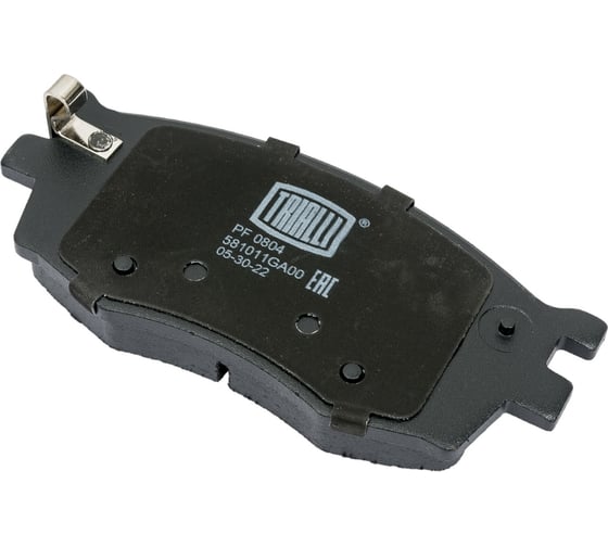 Колодки тормозные дисковые передние для автомобилей Hyundai Accent III / Kia Rio II TRIALLI PF 0804
