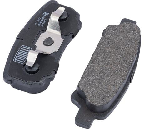 Колодки тормозные дисковые задние для автомобилей Mitsubishi Lancer X TRIALLI PF 1102