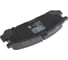 Колодки тормозные дисковые задние для автомобилей Subaru Impreza /Legacy I-III TRIALLI PF 4096 4