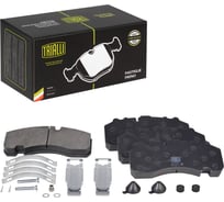 Колодки тормозные для прицепов с осями BPW дисковые TRIALLI PFT 29175