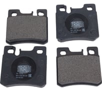 Колодки тормозные для автомобилей Mercedes E дисковые задние 62x58 TRIALLI PF 1512