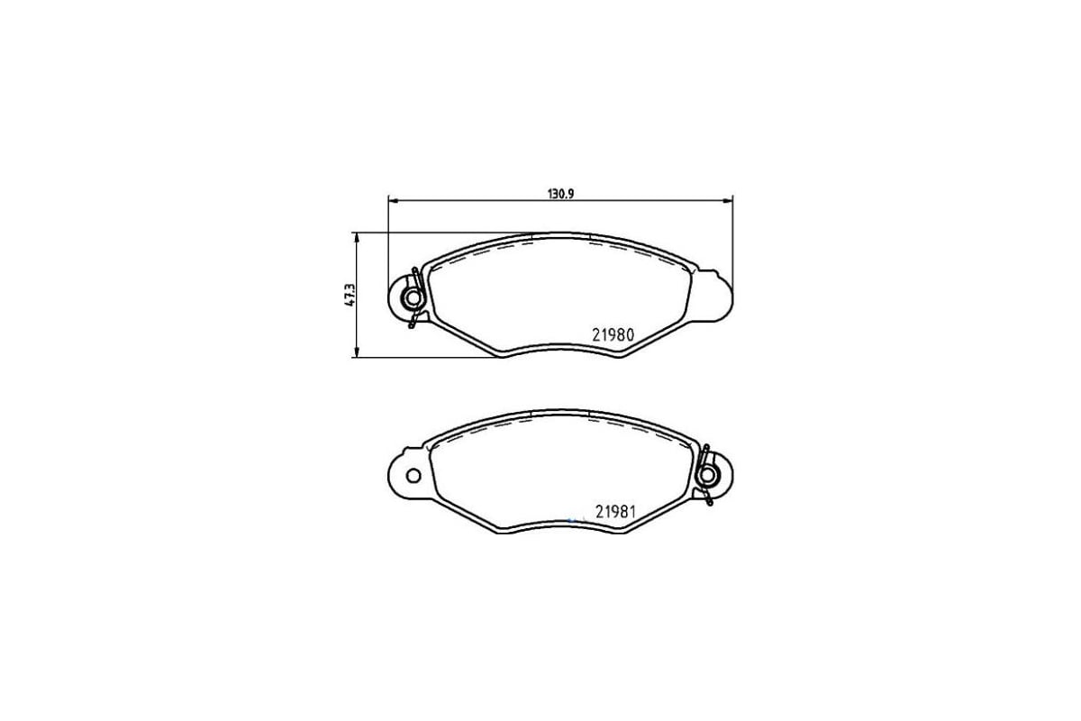 Колодки тормозные для автомобилей Renault Kangoo / Citroen Xsara без ABS  дисковые передние TRIALLI PF 4159 - выгодная цена, отзывы, характеристики,  фото - купить в Москве и РФ