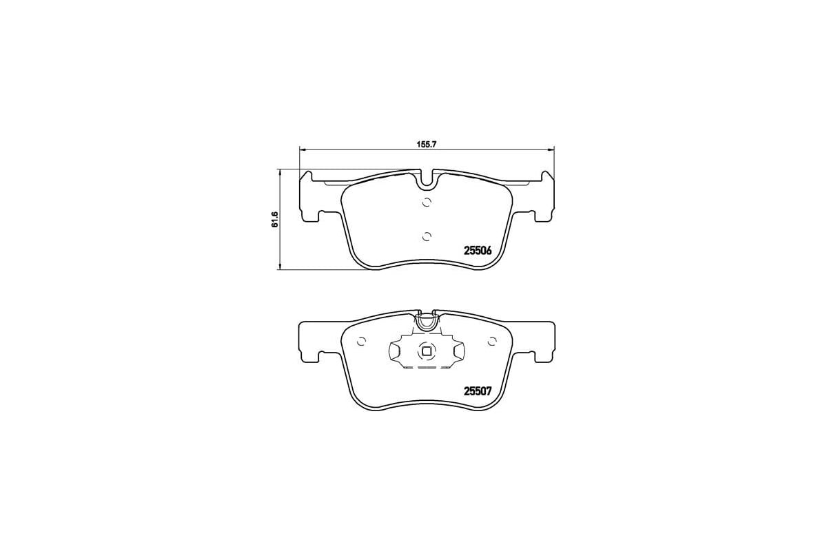 Колодки тормозные для автомобилей BMW 1 / 3 дисковые передние для ...