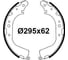Колодки тормозные для автомобилей Nissan Patrol /Toyota LC барабанные TRIALLI GF 4564 1