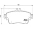 Колодки тормозные для автомобилей Mercedes A / B дисковые передние TRIALLI PF 4286 2