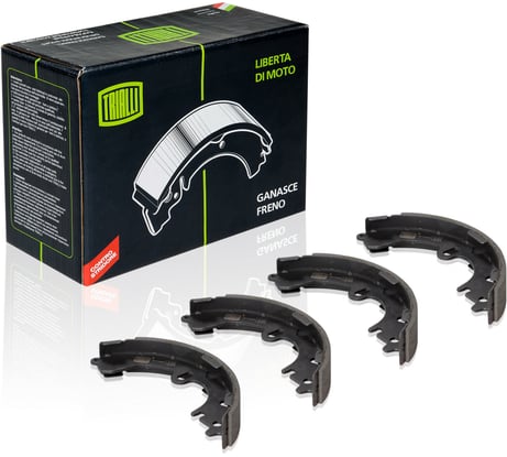 Колодки тормозные для автомобилей Toyota Corolla / Carina E барабанные 200x37 для тормозной системы Sumitomo TRIALLI GF 1905