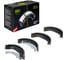 Колодки тормозные для автомобилей Peugeot 206 барабанные TRIALLI GF 4561 4
