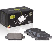 Колодки тормозные дисковые задние для автомобилей Nissan Qashqai /X-trail TRIALLI PF 1404