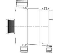 Генератор для автомобилей BMW X1 E84 /X3 F25 2.0D 180A StartVOLT LG 2638