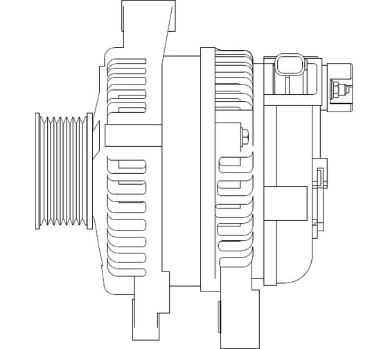 Генератор для автомобилей Honda Accord VIII 2.4i 130A StartVOLT LG 2302