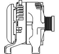 Генератор для автомобилей BMW 3 F30 /5 F10 /X1 E84 2.0i 210A StartVOLT LG 2610