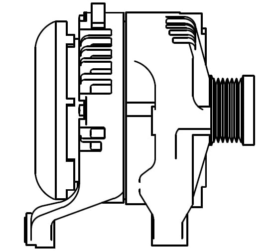 Генератор для автомобилей BMW 3 F30 /5 F10 /X1 E84 2.0i 210A StartVOLT LG 2610 1