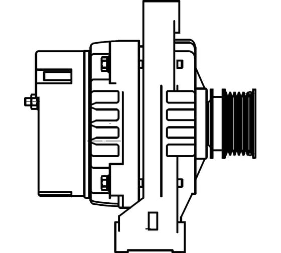 Генератор для автомобилей ГАЗ/УАЗ с дв. ЗМЗ-409.1/406.1/405.22 90А StartVOLT LG 0309X