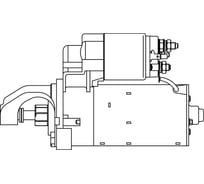 Стартер для автомобилей VAG A6 2.6i 1,4кВт StartVOLT LSt 1859