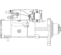 Стартер для автомобилей Volvo FH с дв. D13C460 24В 5,5кВт StartVOLT LSt 1099