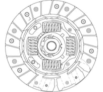 Диск сцепления ведомый для автомобилей Chevrolet Cobalt 1.5i TRIALLI FD 0511