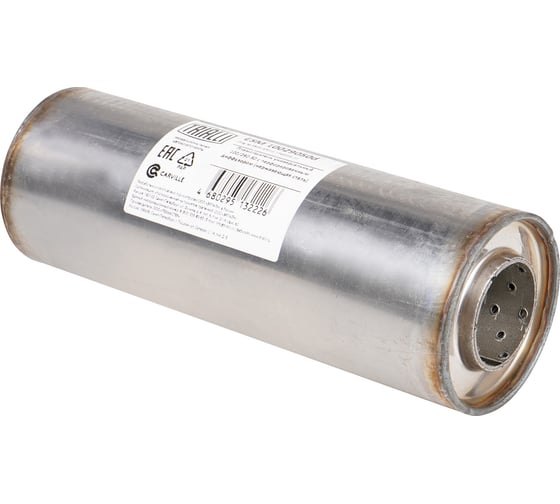 Пламегаситель универсальный 100/290-50 с перфорированным диффузором TRIALLI ESM 10029050d 1