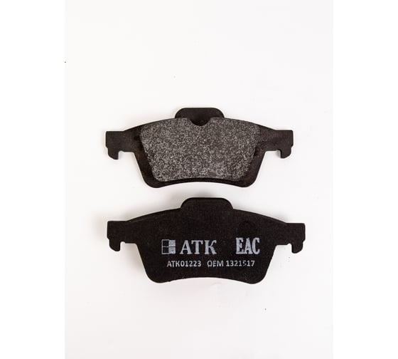Комплект передних автомобильных тормозных колодок 01223, 4 шт, Ford Focus, Mazda 3, Nissan Primera, Opel Vectra, Saab 9-3 АТК АТК01223