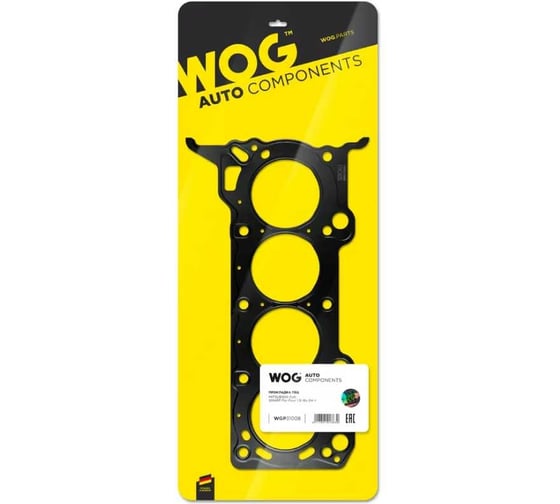 Прокладка ГБЦ WOG Mitsubishi Colt, Lancer X, Smart for-four 1.3i 16v 04 WGP31008 1