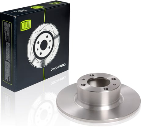 Диск тормозной TRIALLI для автомобилей Лада 2101 передний d=252,2 (2 шт.) DF 125