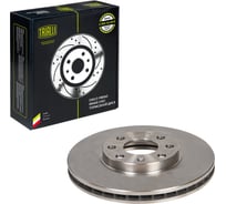 Диск тормозной TRIALLI для автомобилей Opel Astra G (98-) передний d=256 4 отв. окрашенный (2 шт.) DF 210202