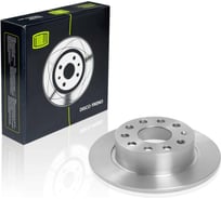 Диск тормозной TRIALLI для автомобилей Skoda Octavia A5 (04-) / VW Golf V (03-) задний d=253 (2 шт.) DF 180107